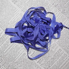 Vintage Rayon Seam Binding Ribbon 5 Yds "Iris" Sewing Trim Crafts Gift Wrap
