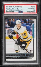 2018 SP Authentic Upper Deck Update Young Guns Juuso Riikola PSA 10 GEM MT kh0