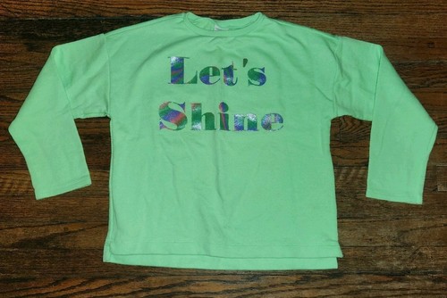 Gently Used Kids (Zara) Graphic Print Sweatshirt Sz 10