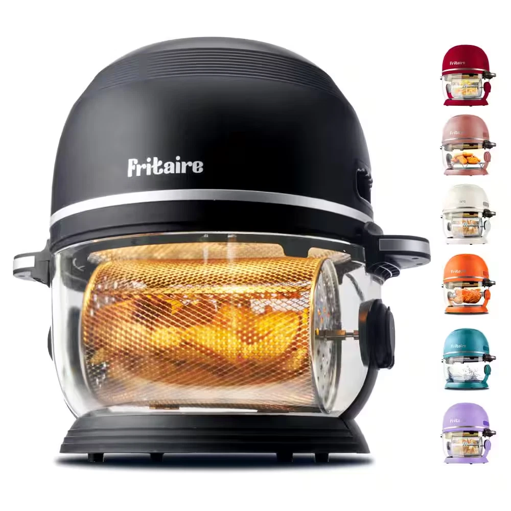 Self-Cleaning Glass Bowl Air Fryer, 5 Qt. 6 Functions, BPA Free, Rotisserie/Tumb
Opens in a new wind