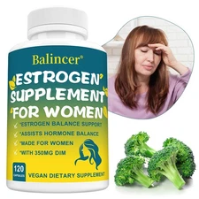 Estrogen Supplement For Women Hormone Balance Improve Quality Life 30-120 Pills