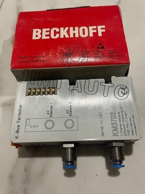 BECKHOFF KM3712 2 Channel X1 and X2 Pressure Measure UNUSED UPS WMD0