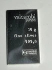10g Valcambi Suisse .999 Fine Silver Bar