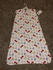 HB Hudson Baby Sleeping Bag 18-24 months Sleepsack Sleeveless Floral Cotton