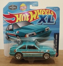 Hot Wheels 2026 XL Series Ford Mustang Foxbody SVO 1:43 Carded