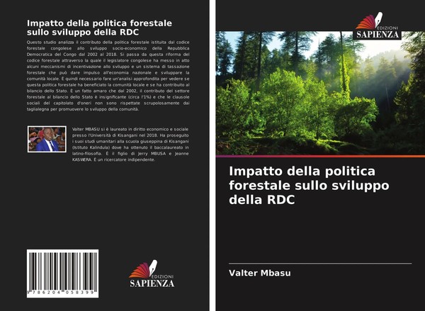 Valter Mbasu | Impatto Della Politica Forestale Sullo Sviluppo Della RDC | Buch-image