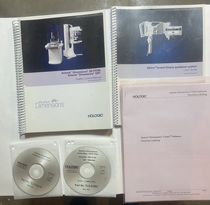 Hologic Selenia Dimensions QC Man-01965 & Affirm Breast Biopsy Guide Man-03209
