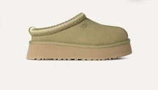 UGG Women's Tazz II Platform Slippers Size 8M NIB Muted Brass