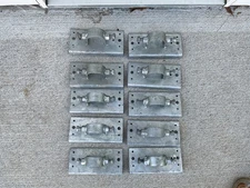 (10)  1-5/8 Chain Link Fence Post Adapter Brackets