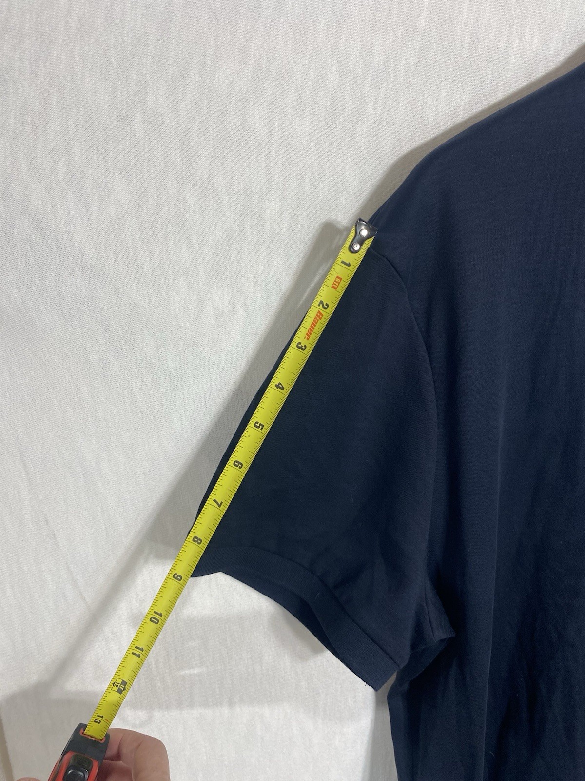 Tommy Hilfiger Men's Slim Fit Stretch Short Sleeve Polo Shirt Navy Size XL NWT thumbnail 11