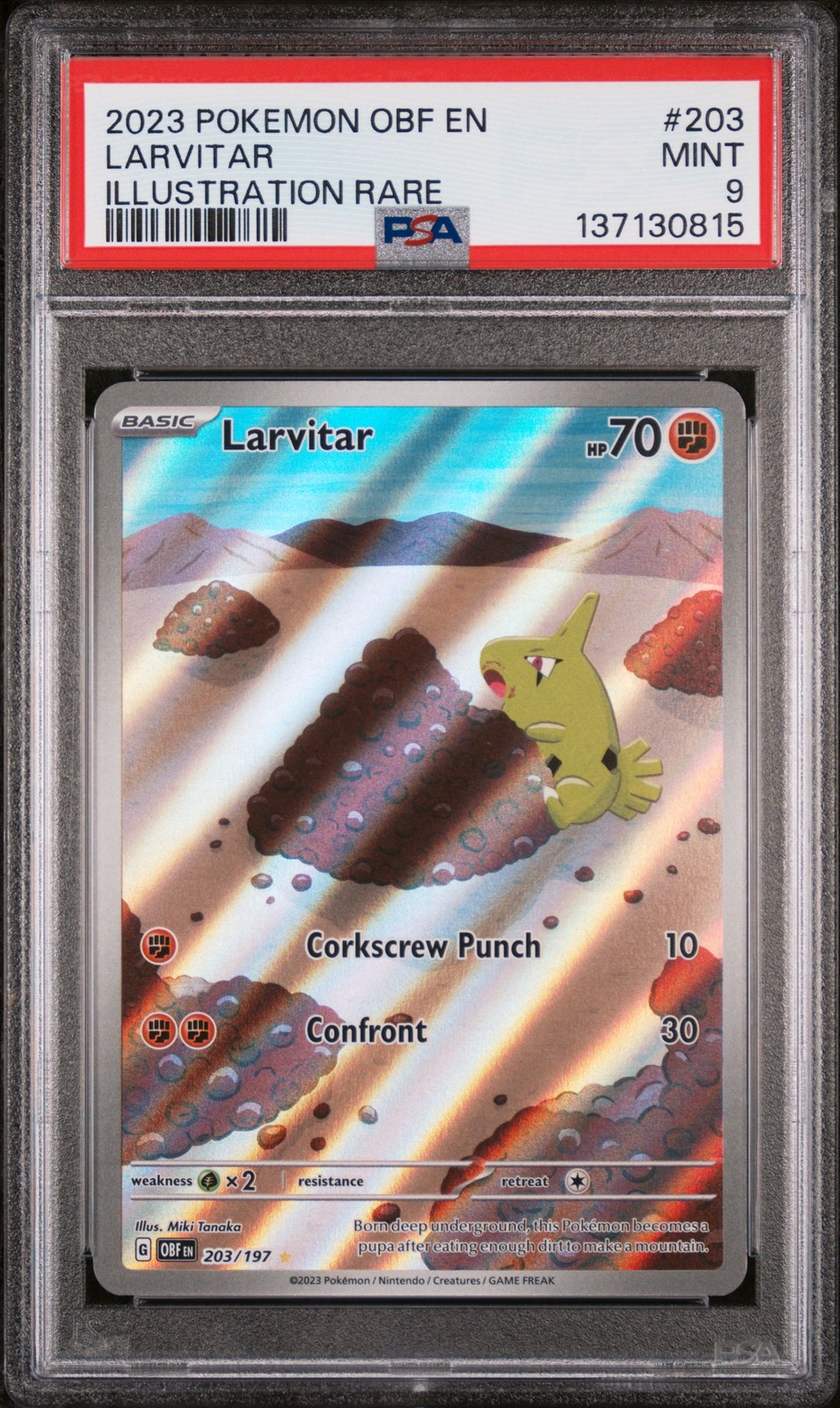 Larvitar #203