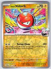 Iono's Voltorb 047/159 Common Journey Together Pokemon Reverse Holo NM
