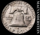 1963-D Franklin Half Dollar- Silver- Uncirculated- Luster- No Reserve #L6946 — photo 2