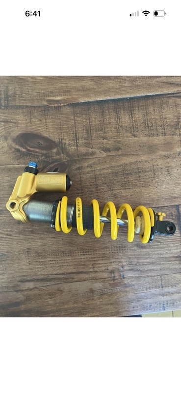 Ohlins TTX22 Rear Coil Shock 225 x 75 demo race Marin quake 