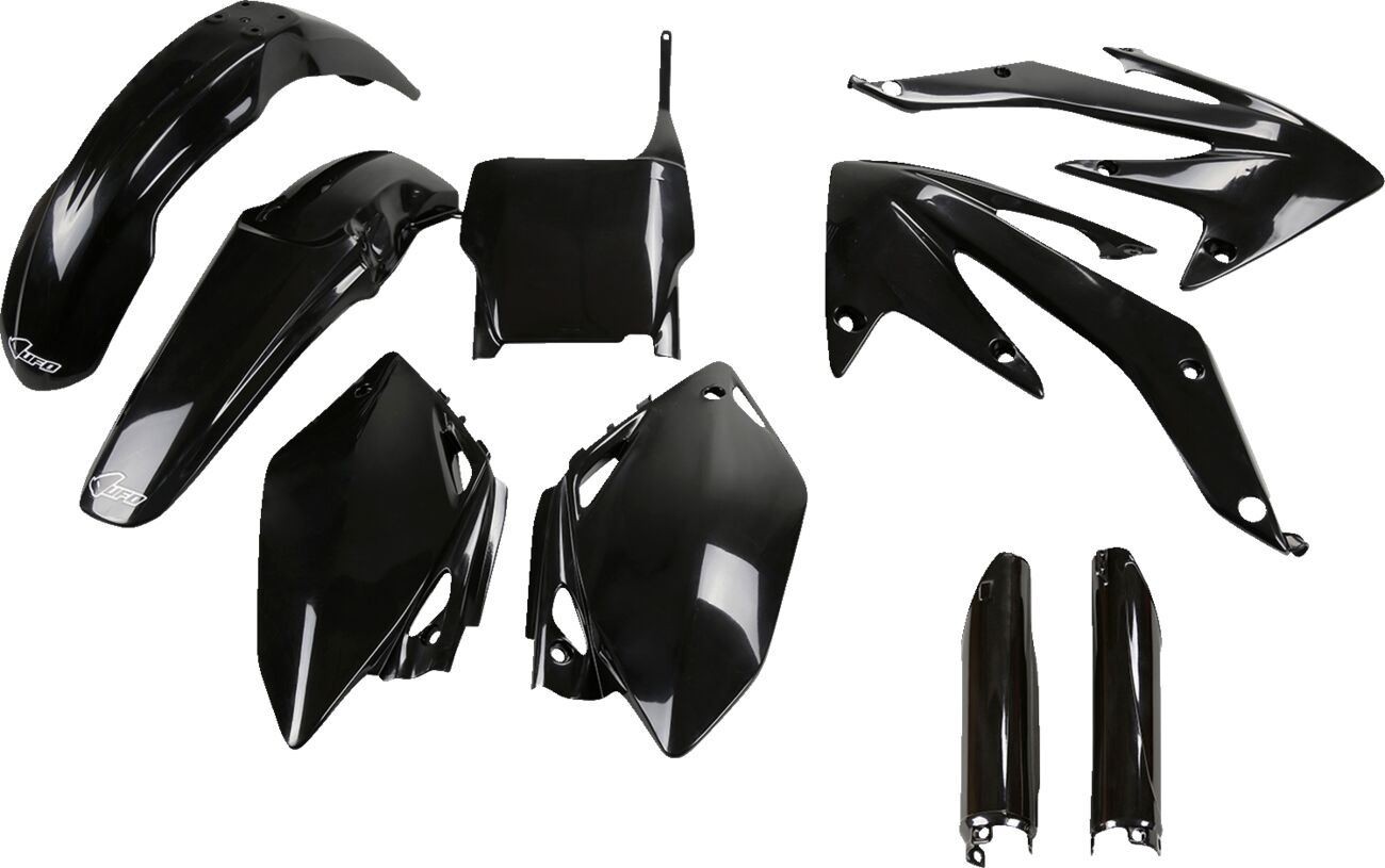 UFO Complete Body Kit For Honda CRF 450 R 2004 Black Hokit108e-001