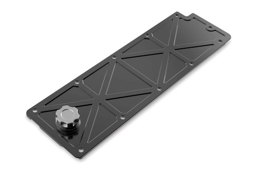 Holley 241-362, One LS Valley Cover w/Oil Fill Black Aluminum Performance Parts - Picture 2 of 9