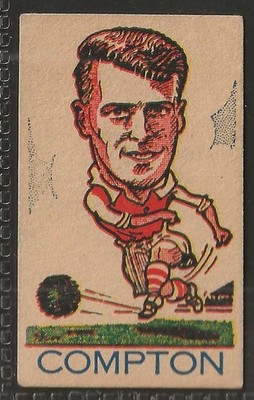 DONALDSON - FOOTBALL (BIG HEADS 5TH 01-60 BUFF BOARD) 1953 - #03 - ARSENAL - COMPTON