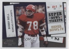 2010 Playoff Contenders Super Bowl Tickets Bobby Bell #11 HOF 0a1