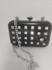 Kids 1st-edition Monster High black and silver color studded purse