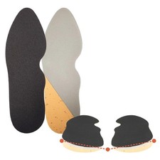 Actica Insoles, Thin Type For Bow Legs, One Size Fits Most (24.0Cm-28.0Cm), 162_