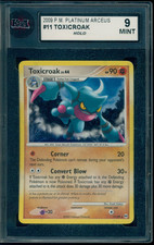 2009 Pokemon Arceus #11 Toxicroak Holo KSA 9 Mint on eBay