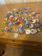 Lot 200 Pogs Milk Caps Various Random Themes In Tube 1994-1995