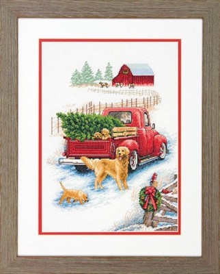 Dimensions Counted Cross Stitch Kit Winter Ride