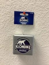 The Original Klondike Bar Plastic Ornament Novelty Ice Cream 3" Ruz New + Tag