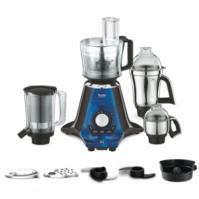 Preethi Zodiac 2.0 Mixer Mahlwerk MG-255 1000 Watt Mixie mit 4 Gläsern NEU