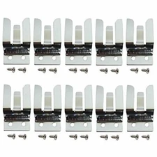 Lot of 10 Workman MH2 CB/Ham Radio Microphone Screw-In Hanger Holder Mic Clip
