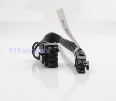 Mini 6-pin to 8-pin PCIe PCI-e Video Card Power Cable for Apple Mac Pro Tower