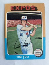 1975 Topps Mini Baseball Card #149 Tim Foli