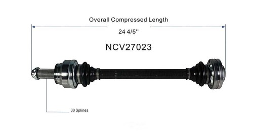 CV Axle Assembly-New CV Axle GSP NCV27023 - Picture 6 of 6