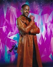 NCUTI GAWA signed autograph 20x25cm Doctor Who in person autograph ACOA