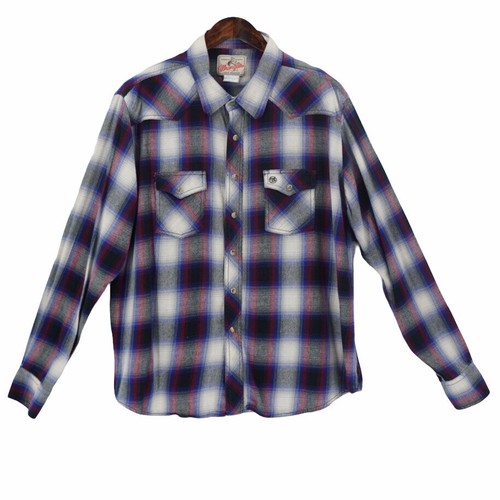 Wrangler Men's Medium Cowboy Pearl Snap 