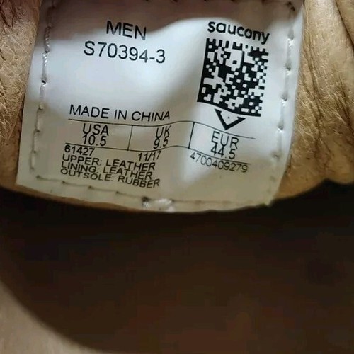 Herrenschuhe Größe 10,5 - Saucony Freedom Runner Deluxe hellbraun - Bild 11 von 12