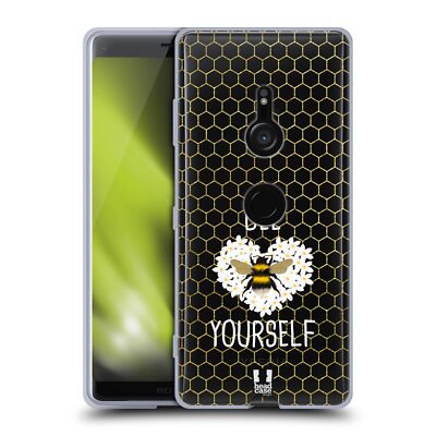 HEAD CASE DESIGNS BEES SOFT GEL CASE FOR SONY PHONES 1