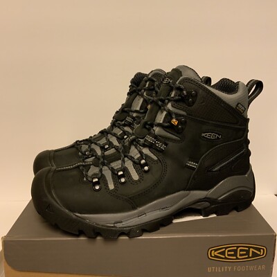 NEW KEEN Utility Men\'s Waterproof Work Boots/Shoes Size 9D New KEEN San Jose Size 9 D Waterproof Soft Toe Men main image 3