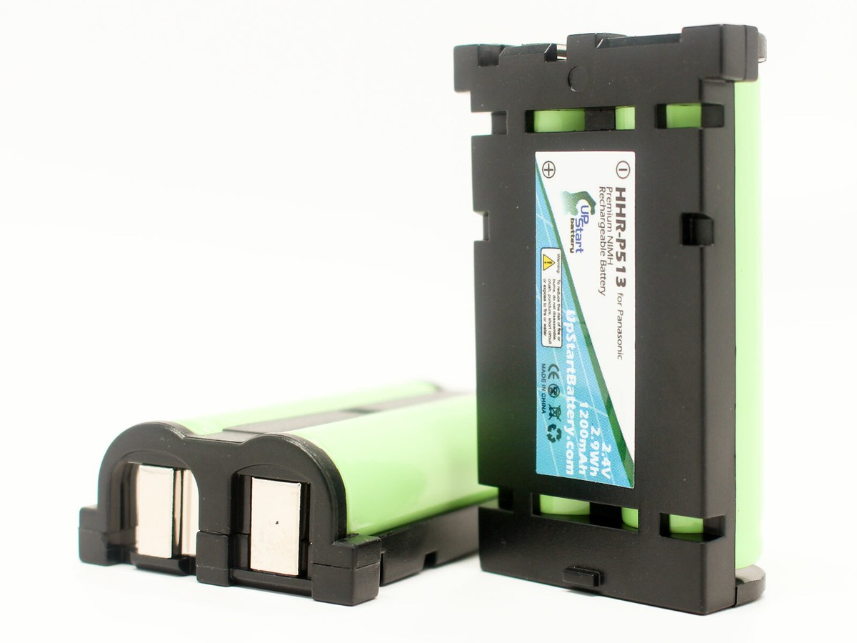 2x Battery for Panasonic KX-TG2224, KX-TG2238, KX-TG2257 Cordless