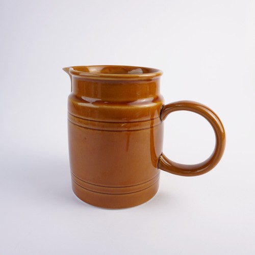 Melitta Ceracron Keramik braun Wasserkru Krug Höhe ca14,8 cm Vintage Mid Century - Bild 3 von 17