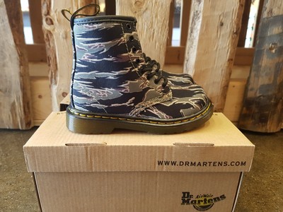 camo doc martens