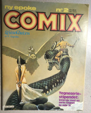 NY EPOKE COMICS #2 Norvegia (1983) rivista fumetti Corben The Spirit Norwegian VF