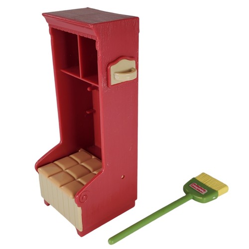 Fisher Price Loving Family Dollhouse Cabinet with Broom Storage 2005 Mattel - Picture 6 of 9