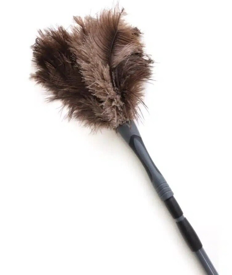 Home Valet Ostrich Feather Duster Telescopic Handle To Reach High Places  HVOOFD
