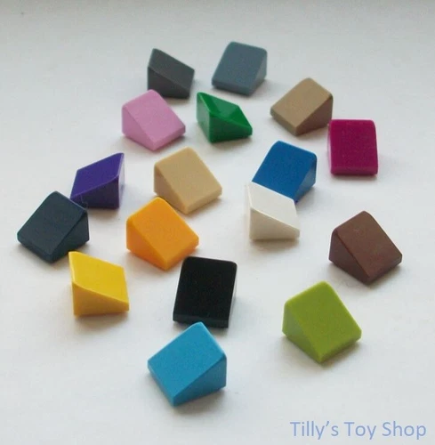 Lego  - 1x1 Stud 2/3 Height Slopes Bricks - 54200 - Pick Colour & Pack Size- NEW