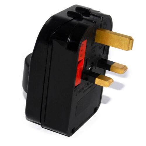 Schuko Euro Plug Socket to 13A 3 Pin UK Plug Travel Adapter [Earthed] [005296] - Afbeelding 1 van 2