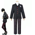Anime Persona 5 Protagonist Hero Amamiya Ren Cosplay Costume School Uniform Suit