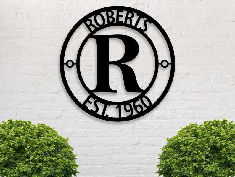 Wall Art Home Decor Metal Acrylic 3D Silhouette Poster USA Custom Family