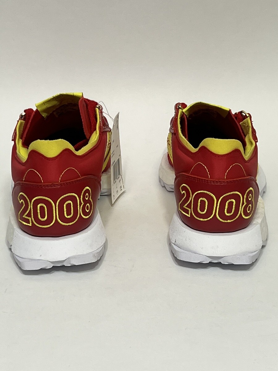 Adidas SL 7600 Beijing Olympics 2008 Sneaker Shoe Red Yellow
