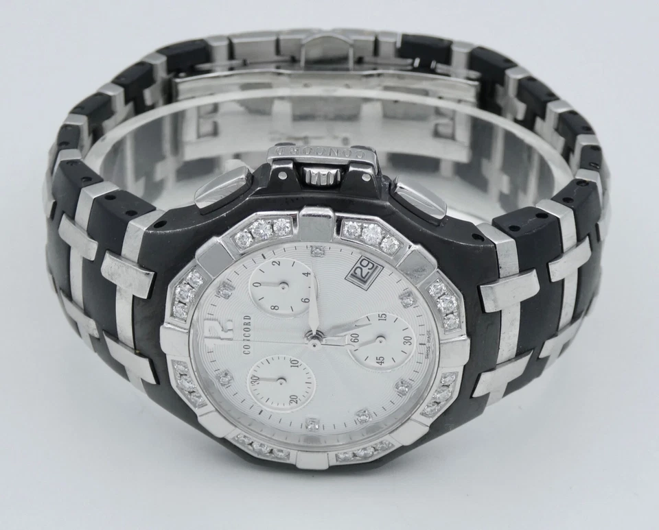 Concord Saratoga Damen Uhr Quarz mit Diamanten Swiss Made Ref.14.H1.1881 1 S - Bild 3 von 4